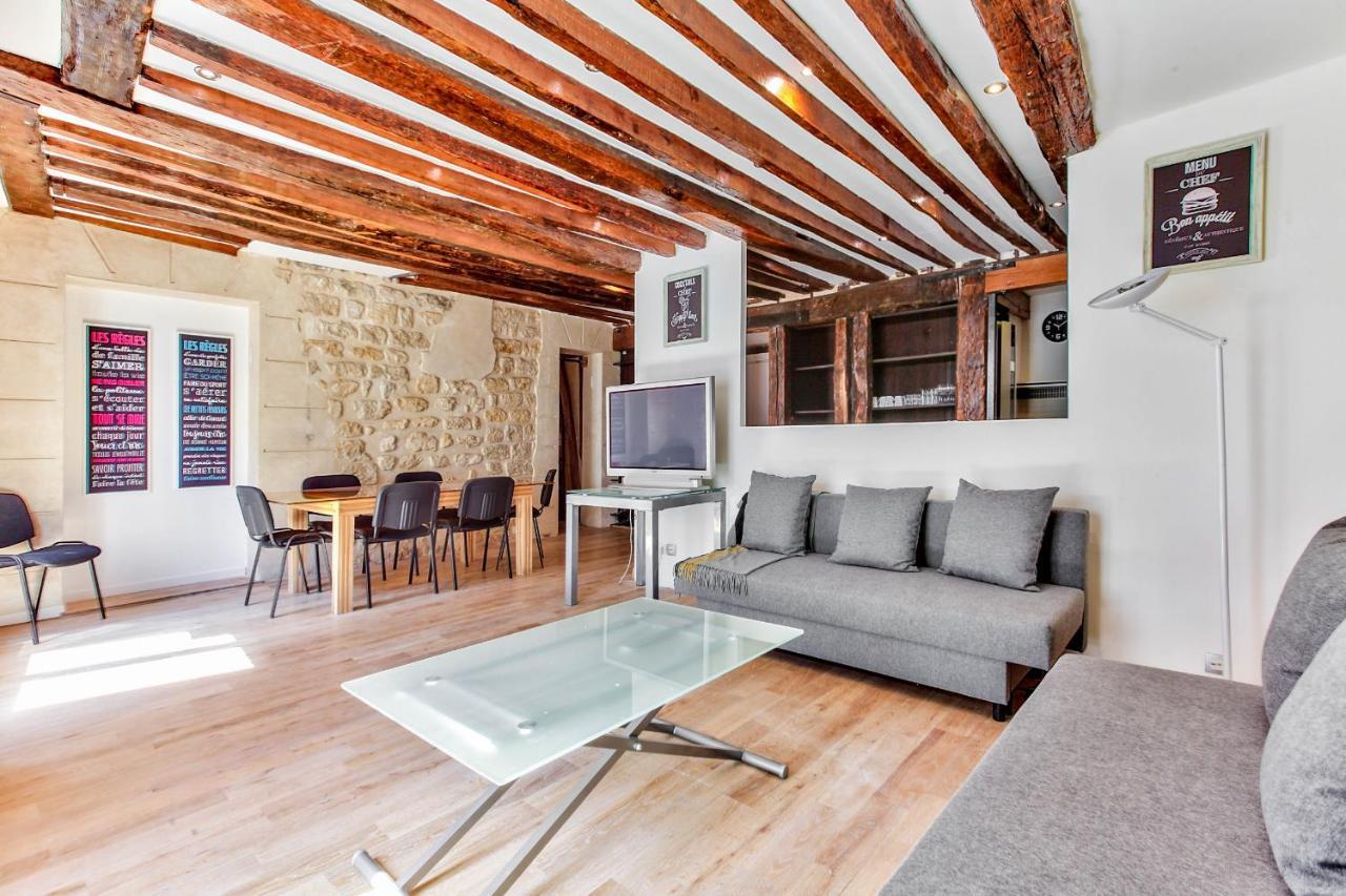 43- Parisien Flat Boulevards Exteriér fotografie